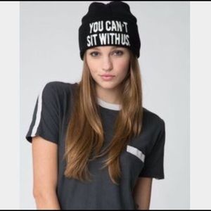 Brandy Melville You Can’t Sit with Us Beanie